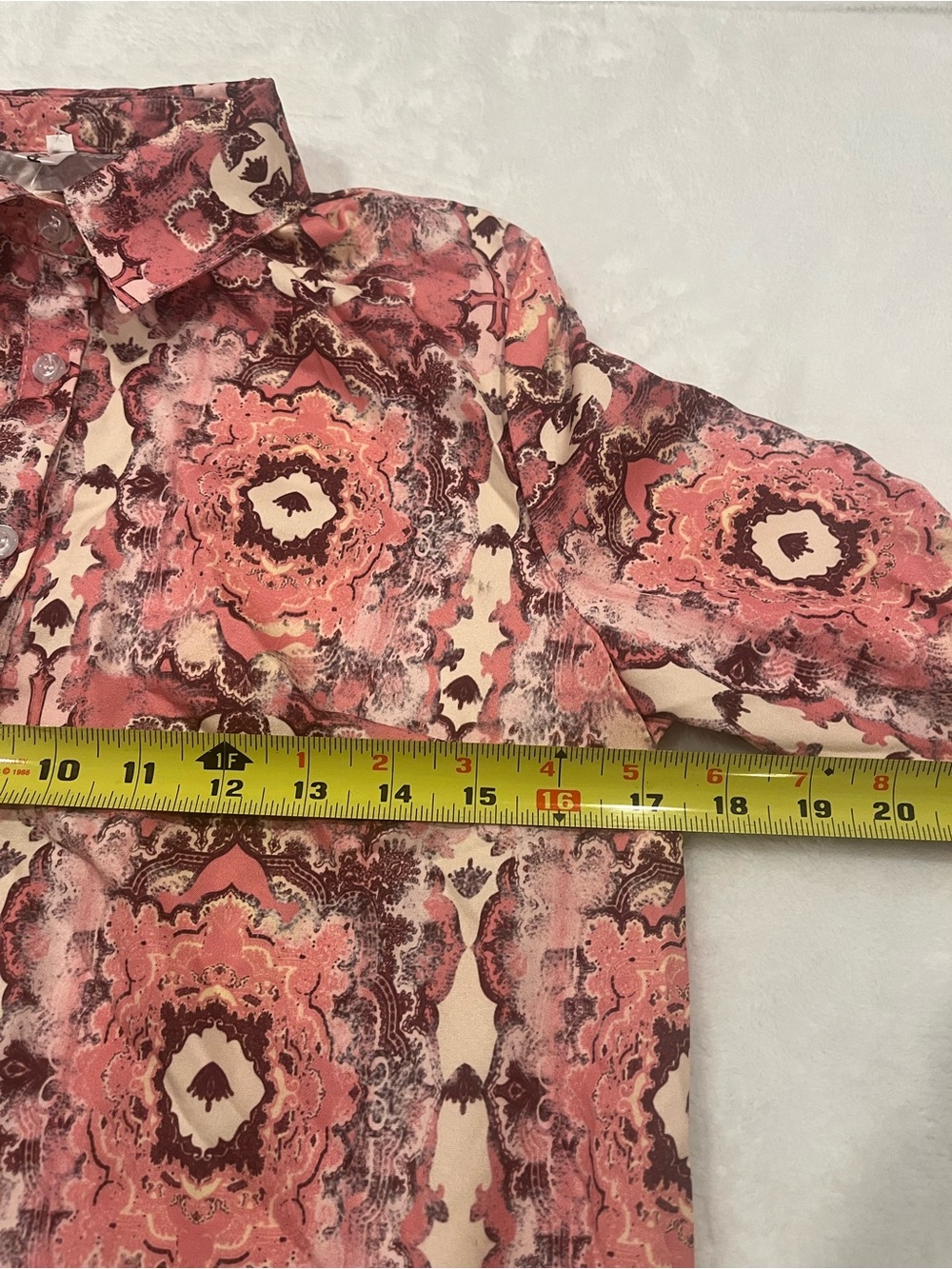 NWT Fashion Mia Pink Paisley Bohemian Maxi Dress Medium - Picture 7 of 8